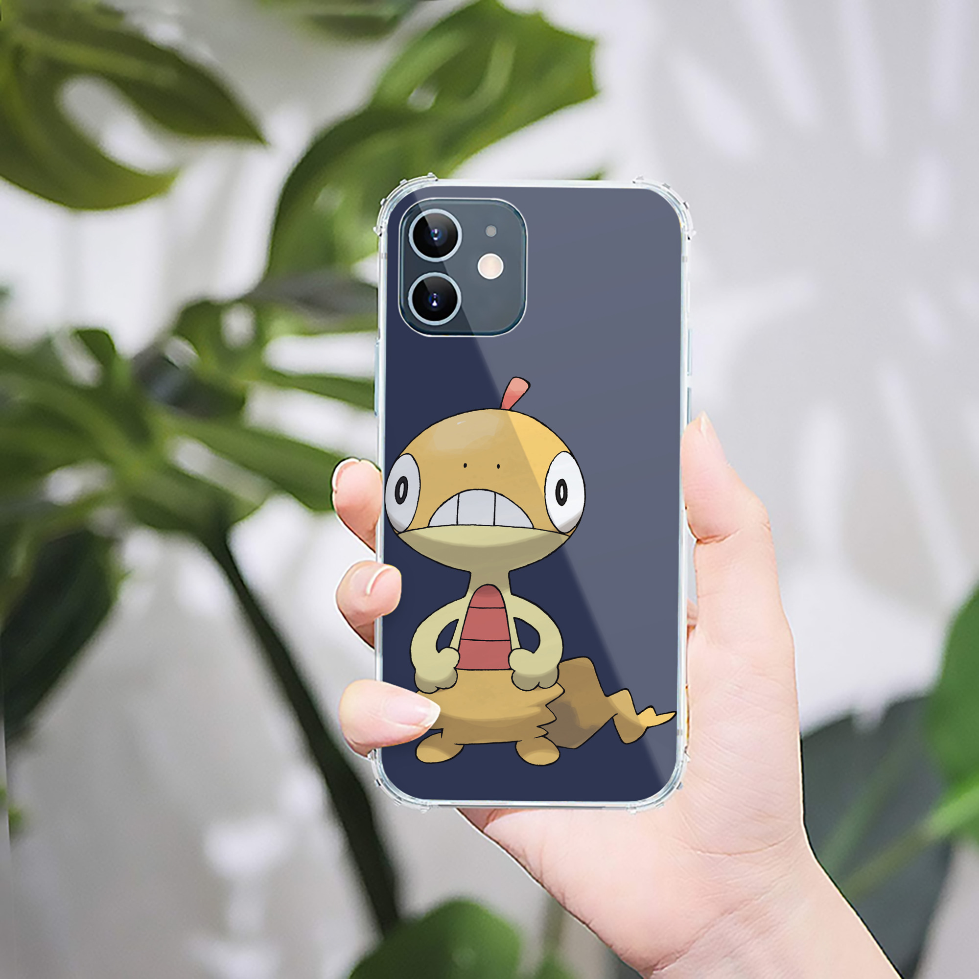 （画像用） ポケットモンスター Pokémon 【iPhone 12シリーズ対応】透明スマホケース（クリアソフトケース）